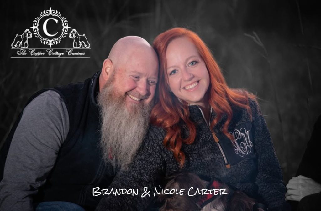 Nicole Carter and her husband Brandon